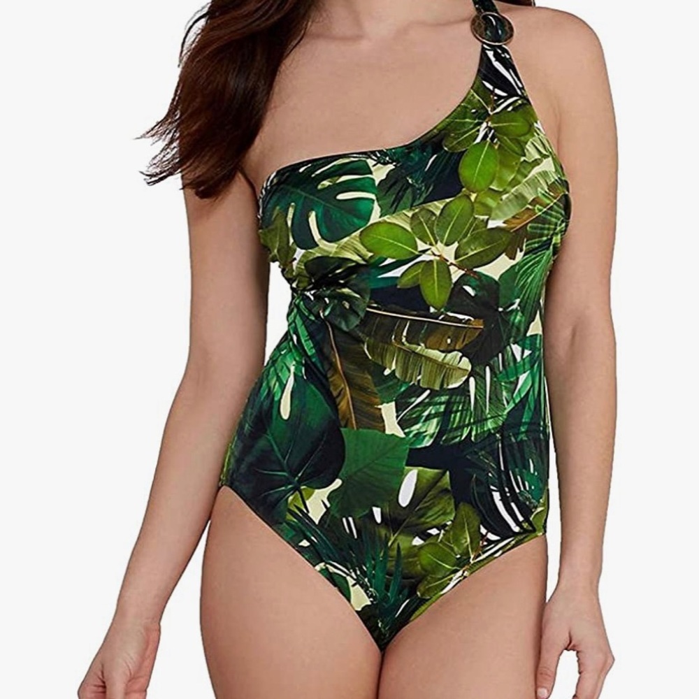 Fantasie Kuranda underwire asymmetric swimsuit 32G